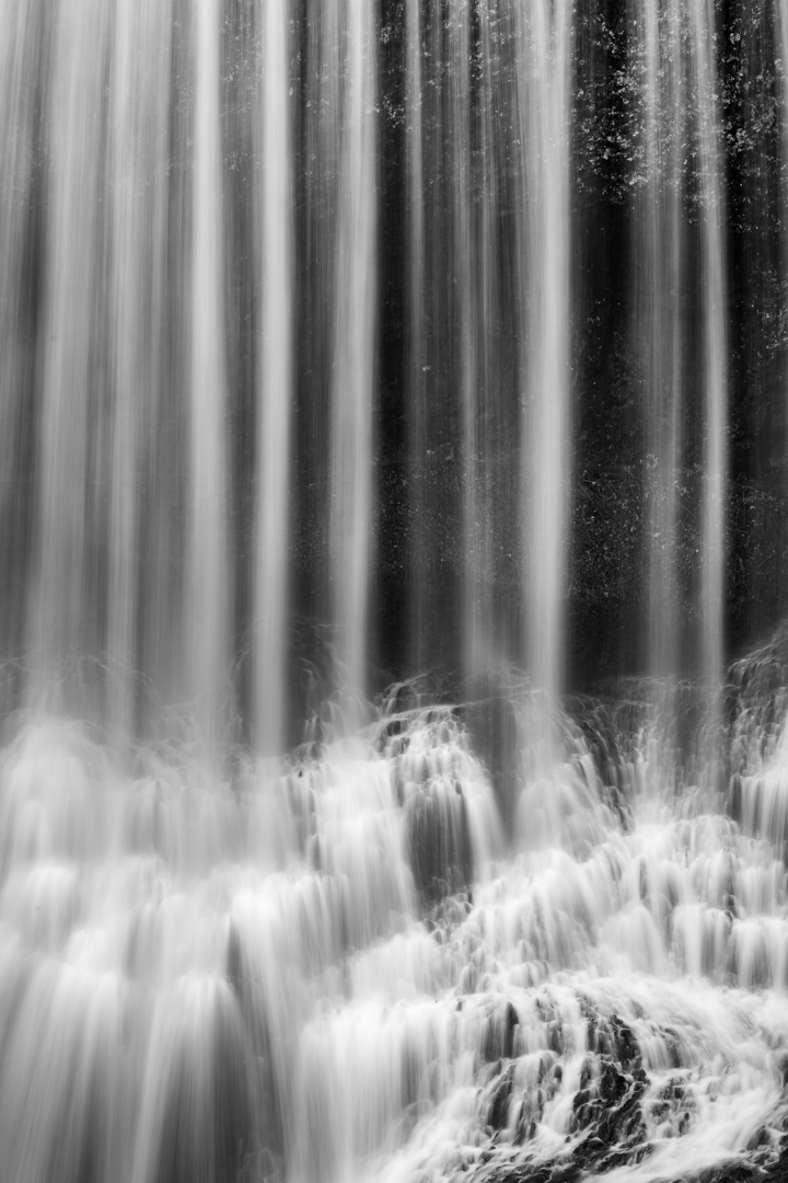 Detail, Middle North Falls, Silver Falls State Park