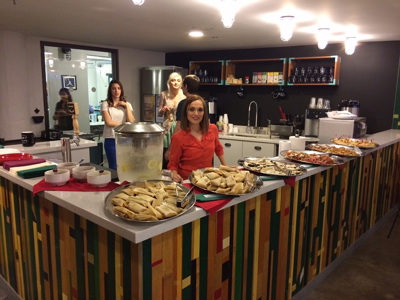 Corporate buffet style for 75 people