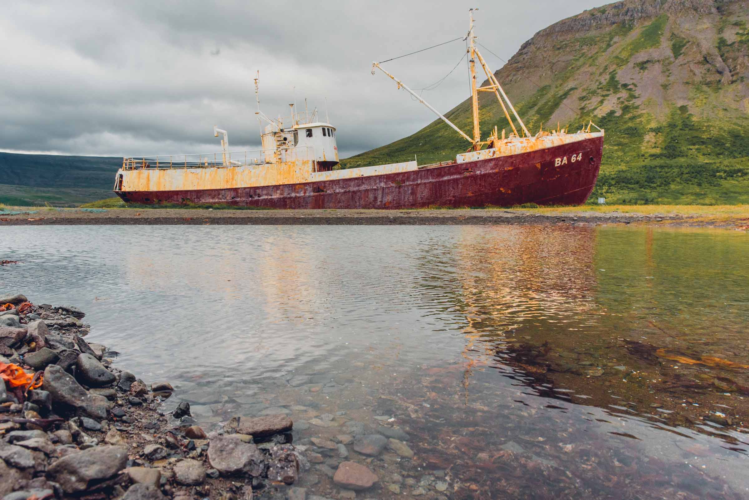 Garðar BA 64 Ship Wreck, ICeland