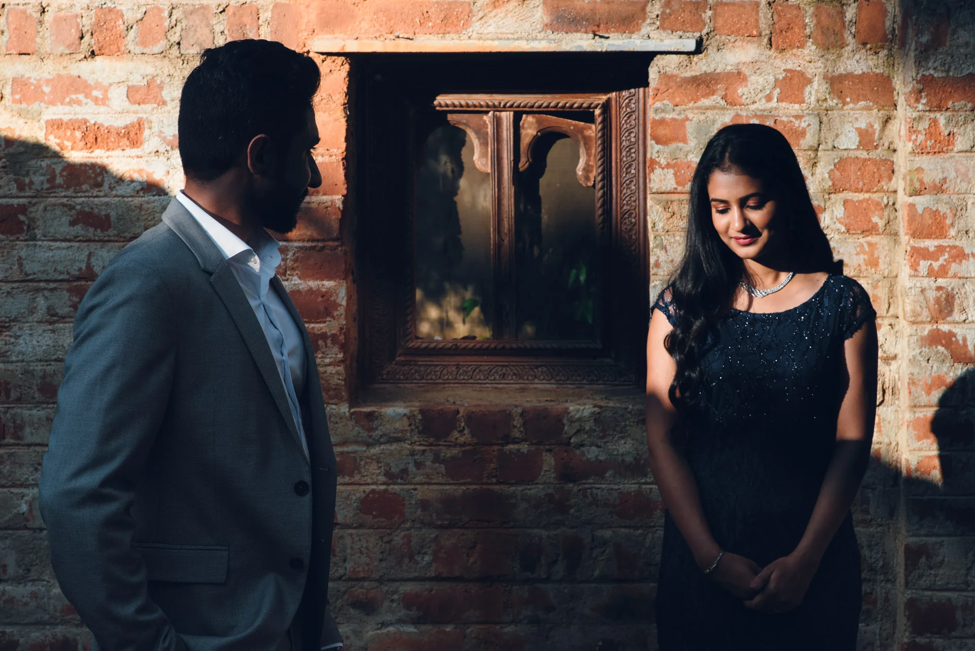 Editorial shoot for a wedding couple