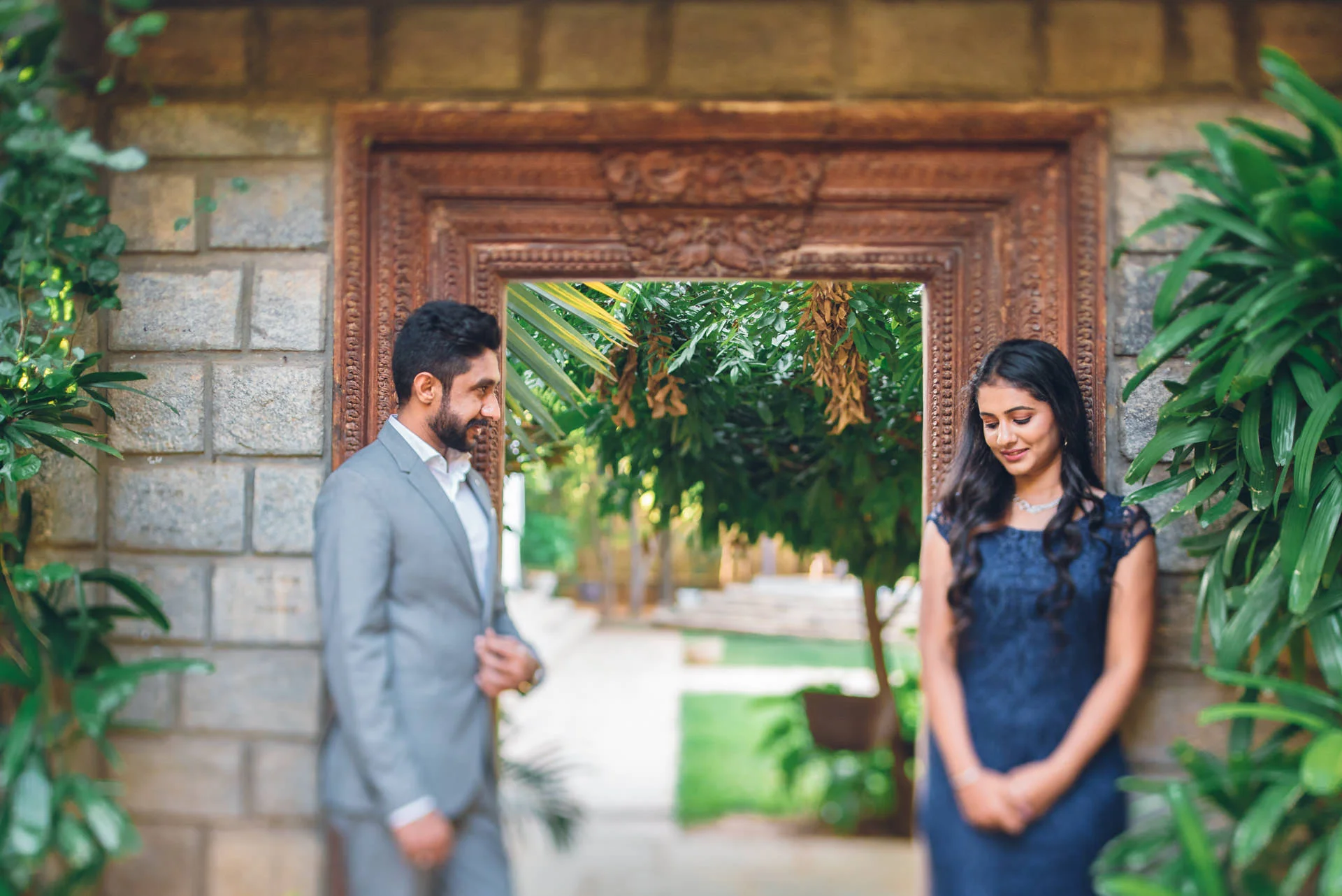 Editorial shoot for a wedding couple