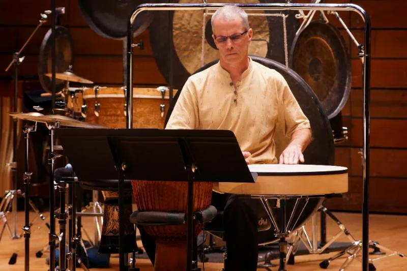 Percussionist Dan Kennedy