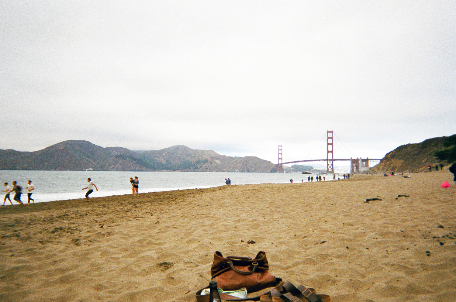 28.12.2014 More old dispos developed. Baker Beach, San Francisco in September. 