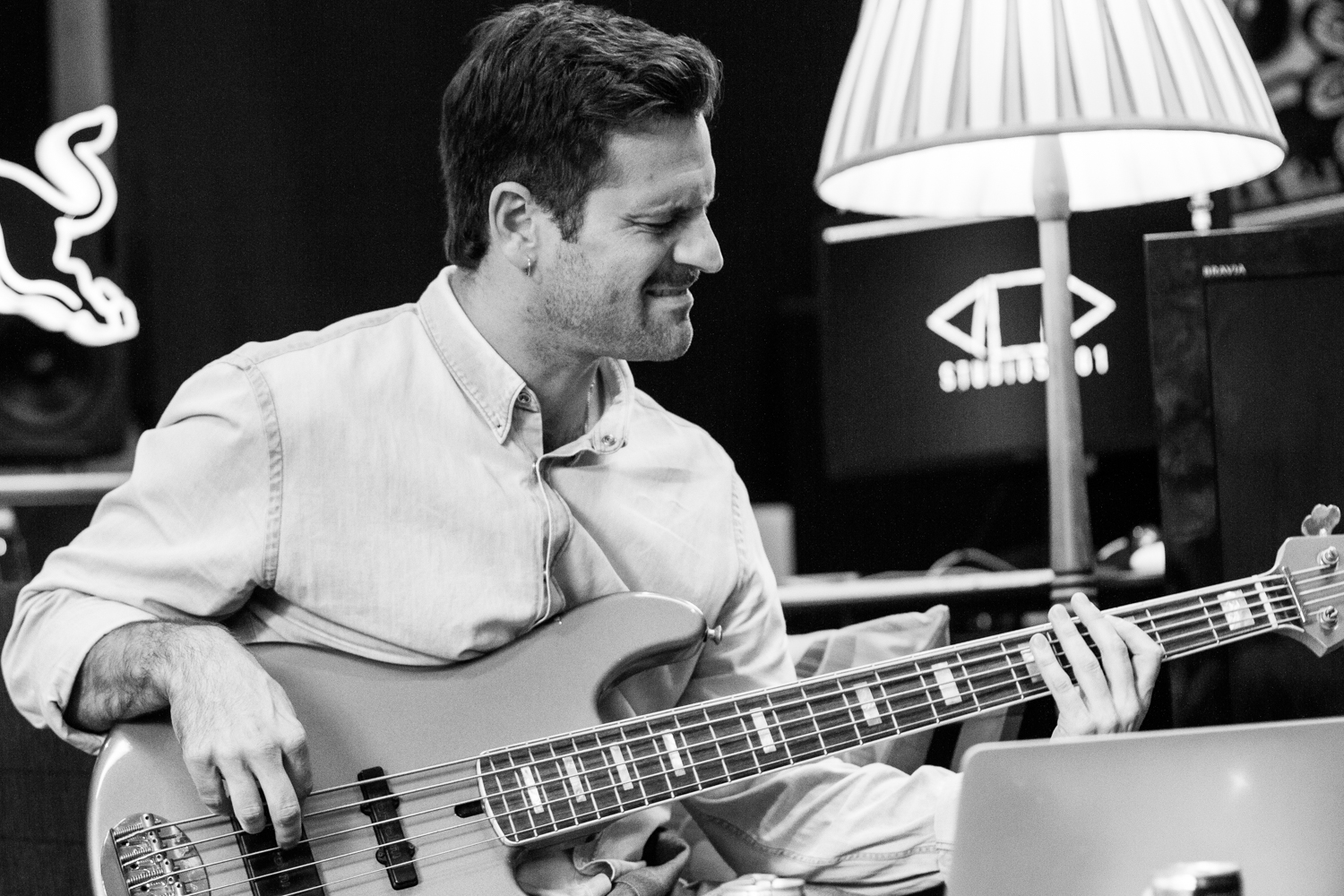 12.02.2015 Touch Sensitive at the Red Bull Music Academy event at 301 Studios, Alexandria.