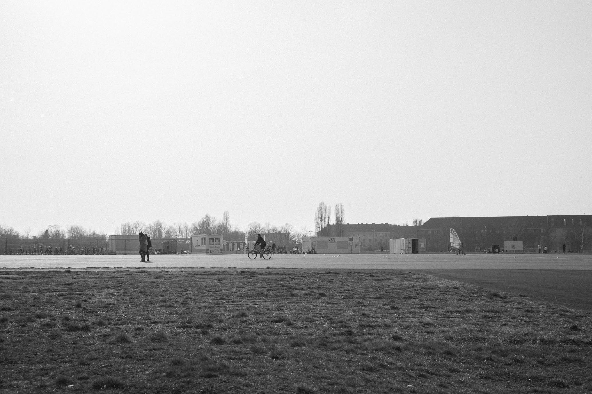 26.03.2015 Templehof Airport (an abandoned airport-turned-park), Berlin.