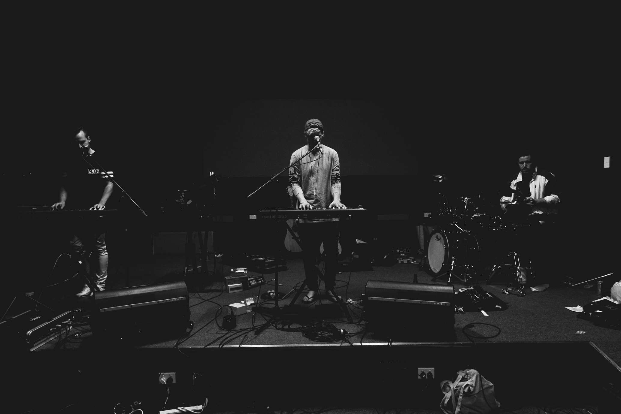 10.10.2015 RUFUS rehearsing in the studio.