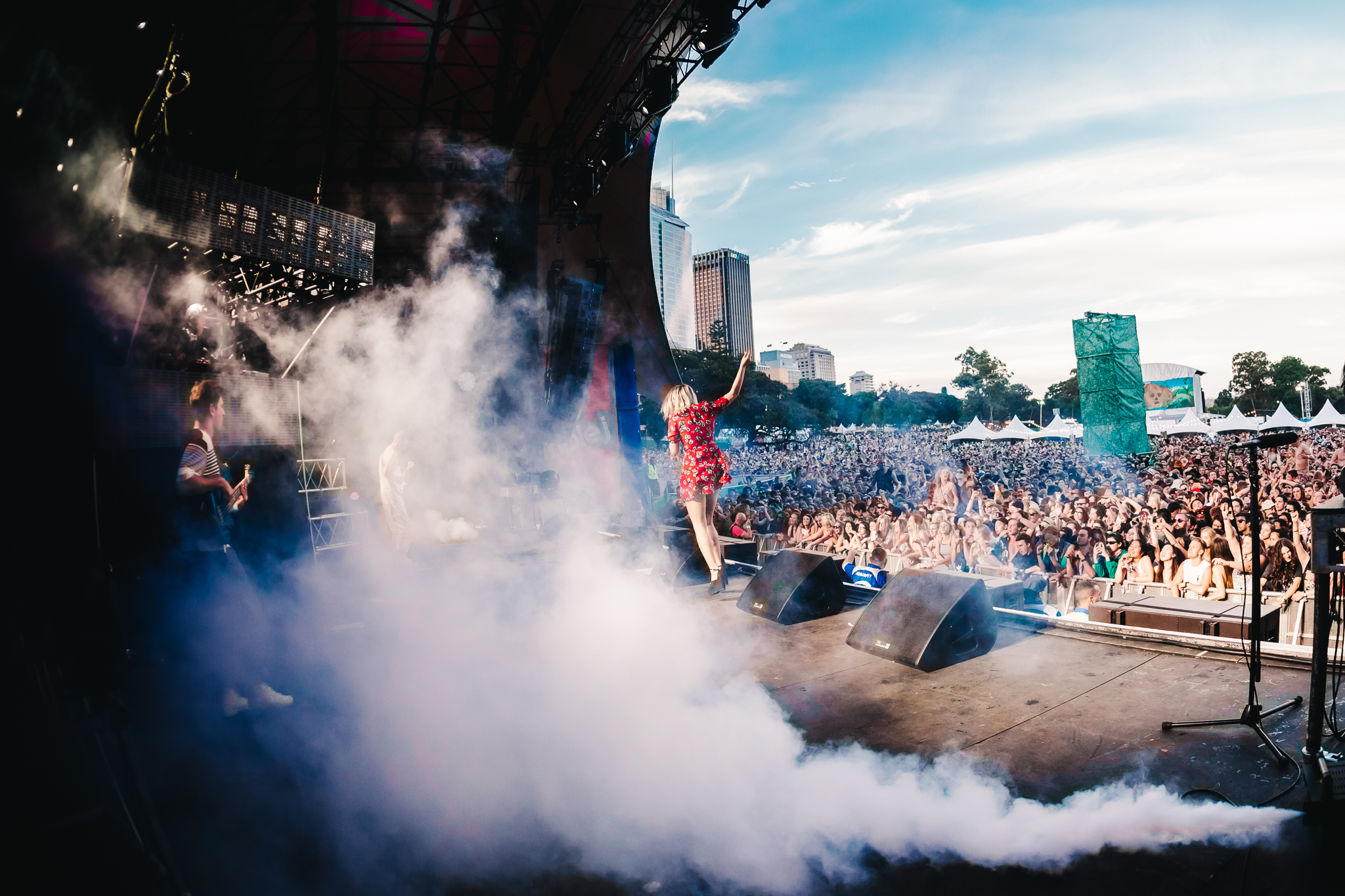 01.01.2016 First day of the year shooting for Flight Facilities @ Field Day.