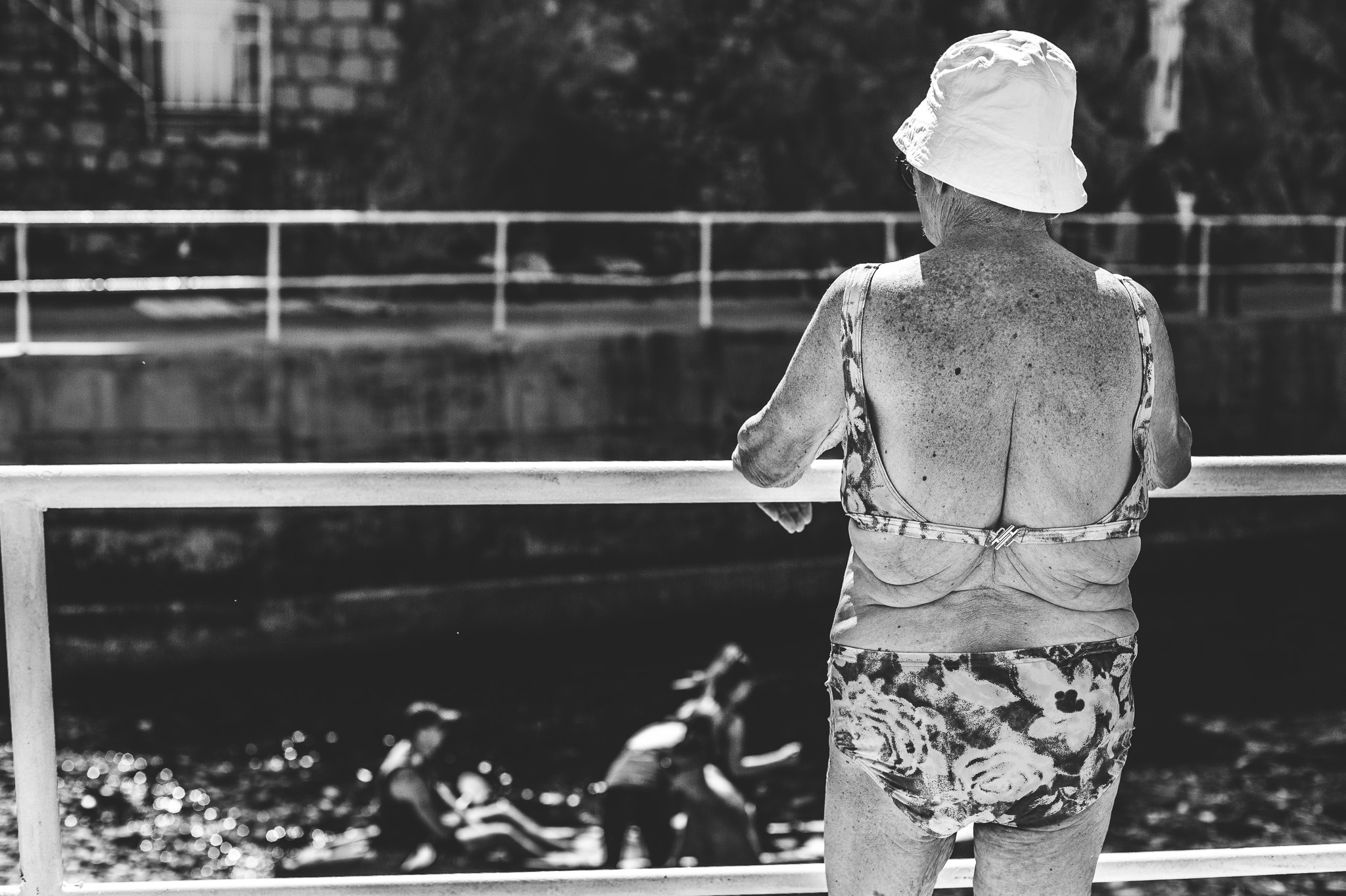 05.07.2016 Beach babes in Dubrovnik.