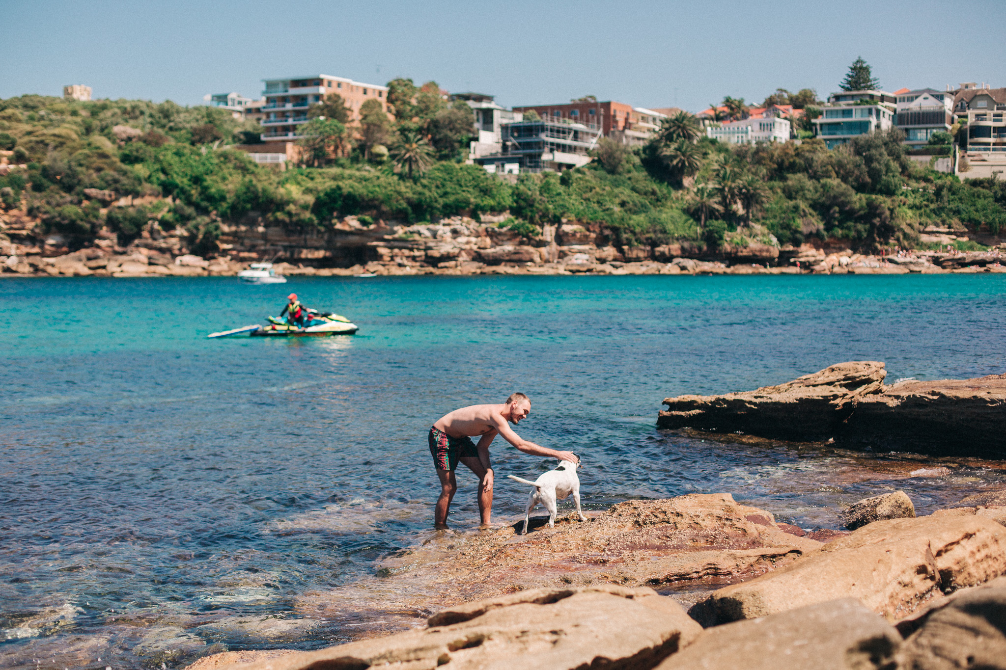 03.10.2016 Me n me mate went to the beach and made a new mate.