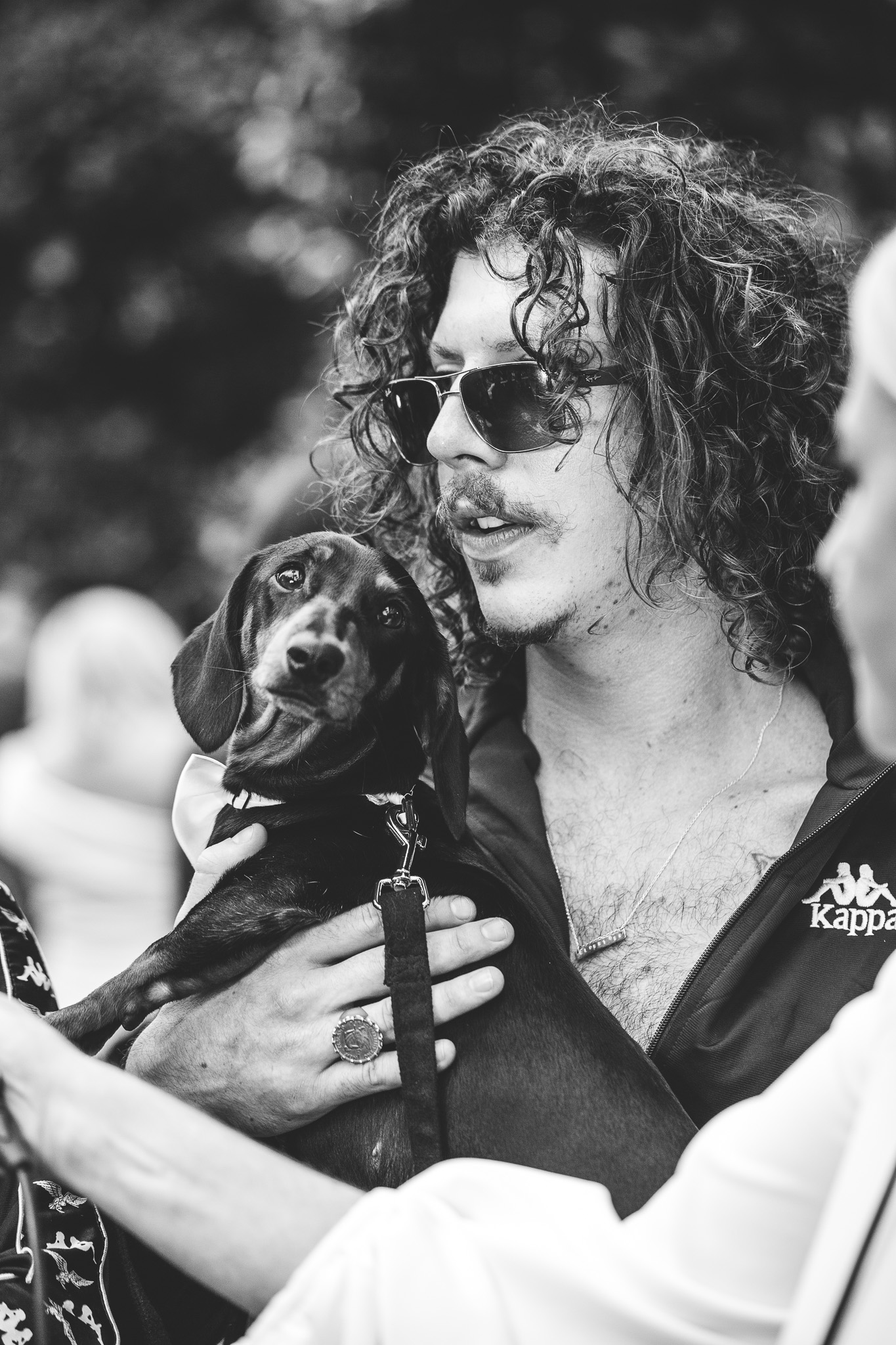 23.11.2016 Shot at the ARIAs for ARIA this year - Adam arrives on the red carpet with his pooch.
