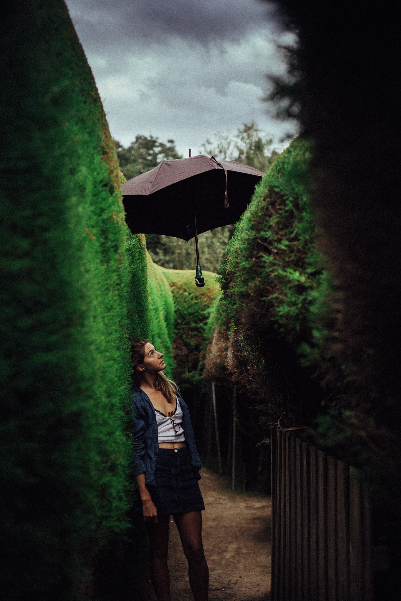 08.04.2017 Got Lost in a maze in the rain.