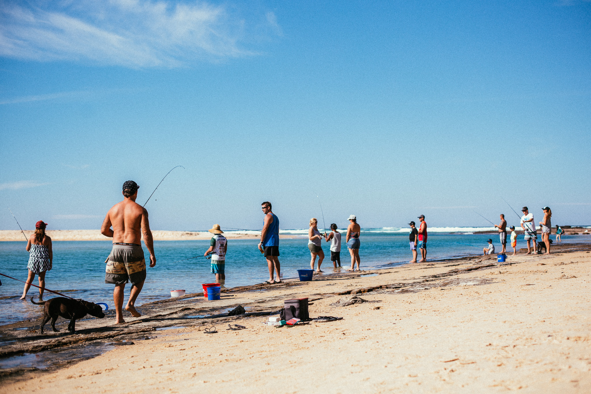 14.04.2017 Gone fishing. Dolphin's Point.