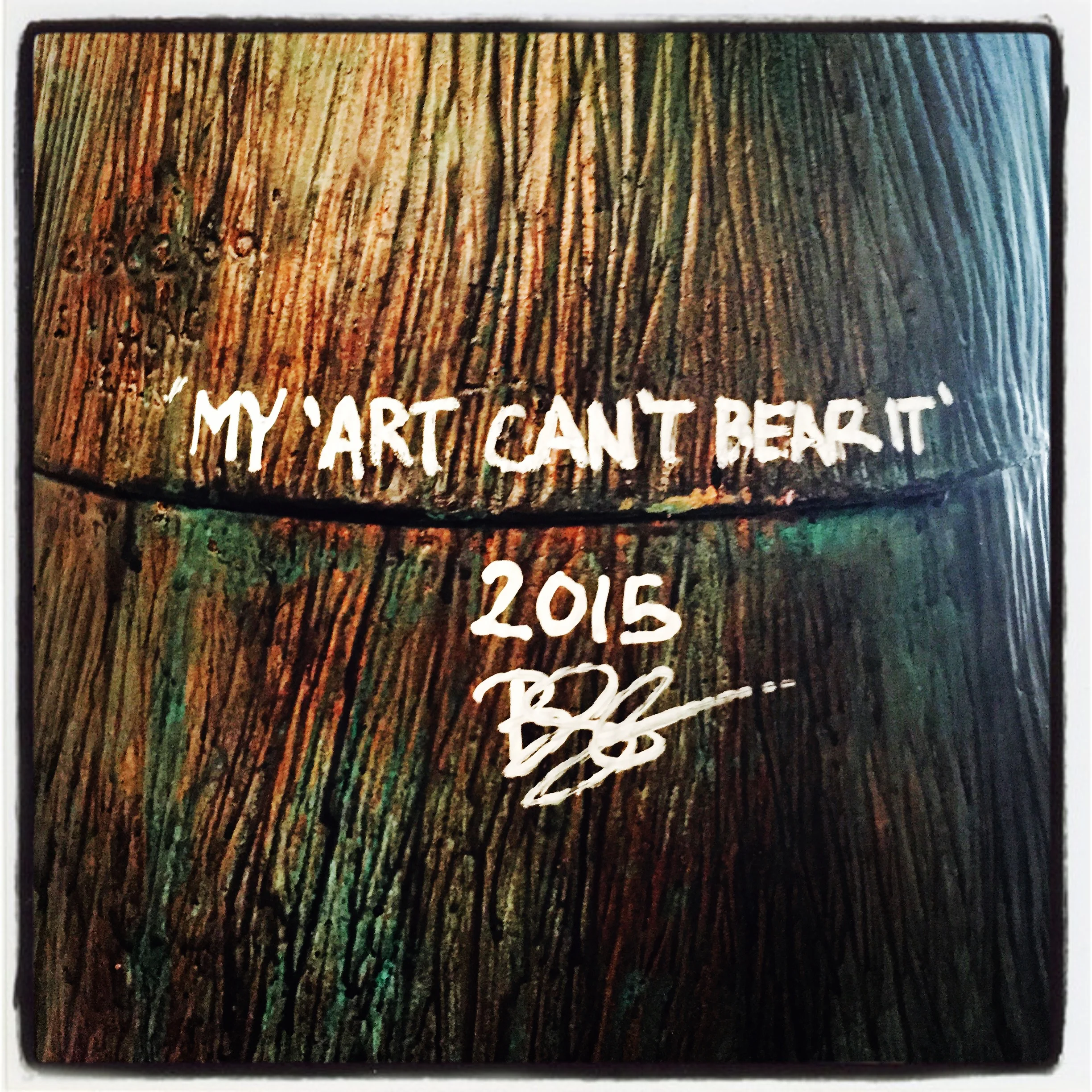 My Art Can't Bear It