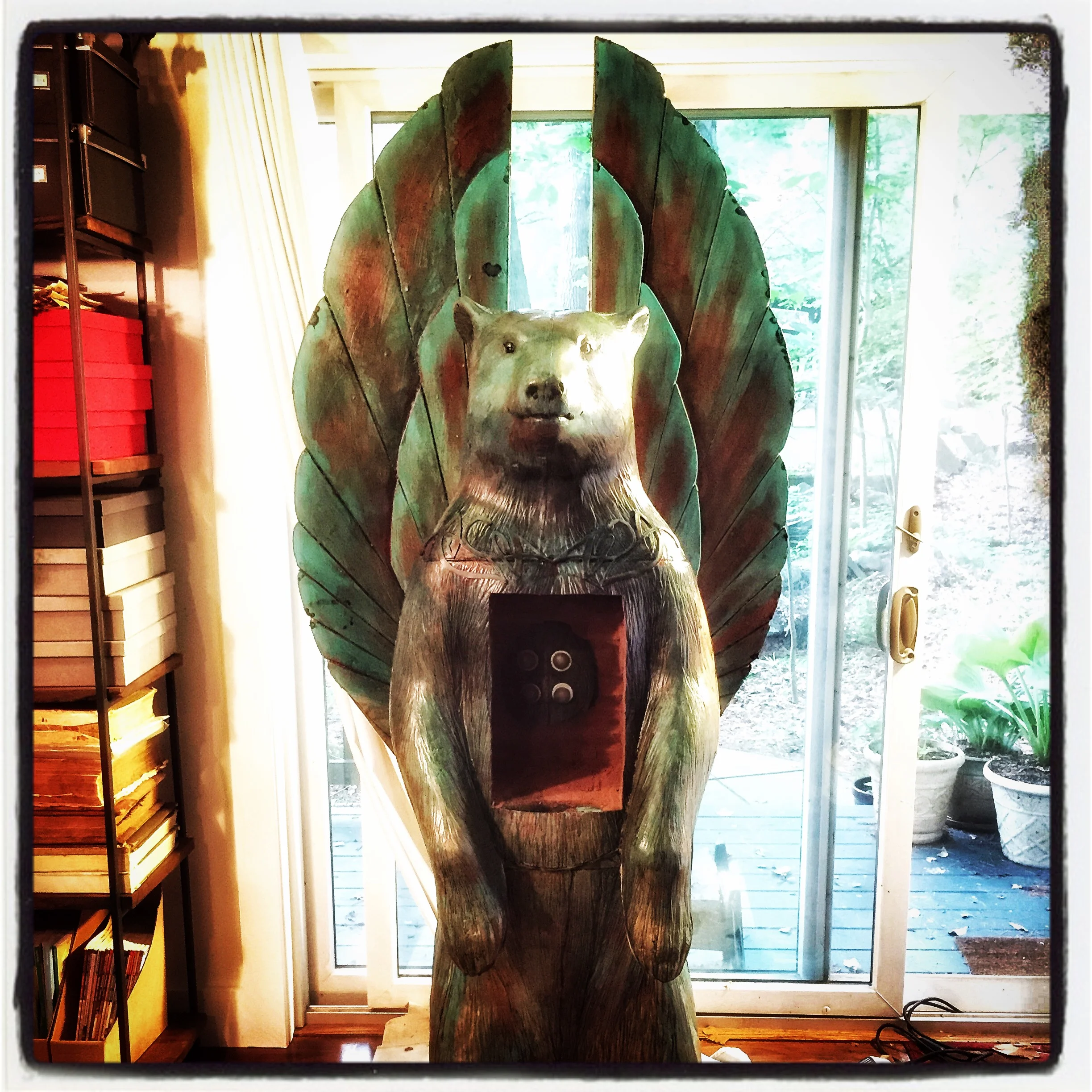 Bear detail - body and wings