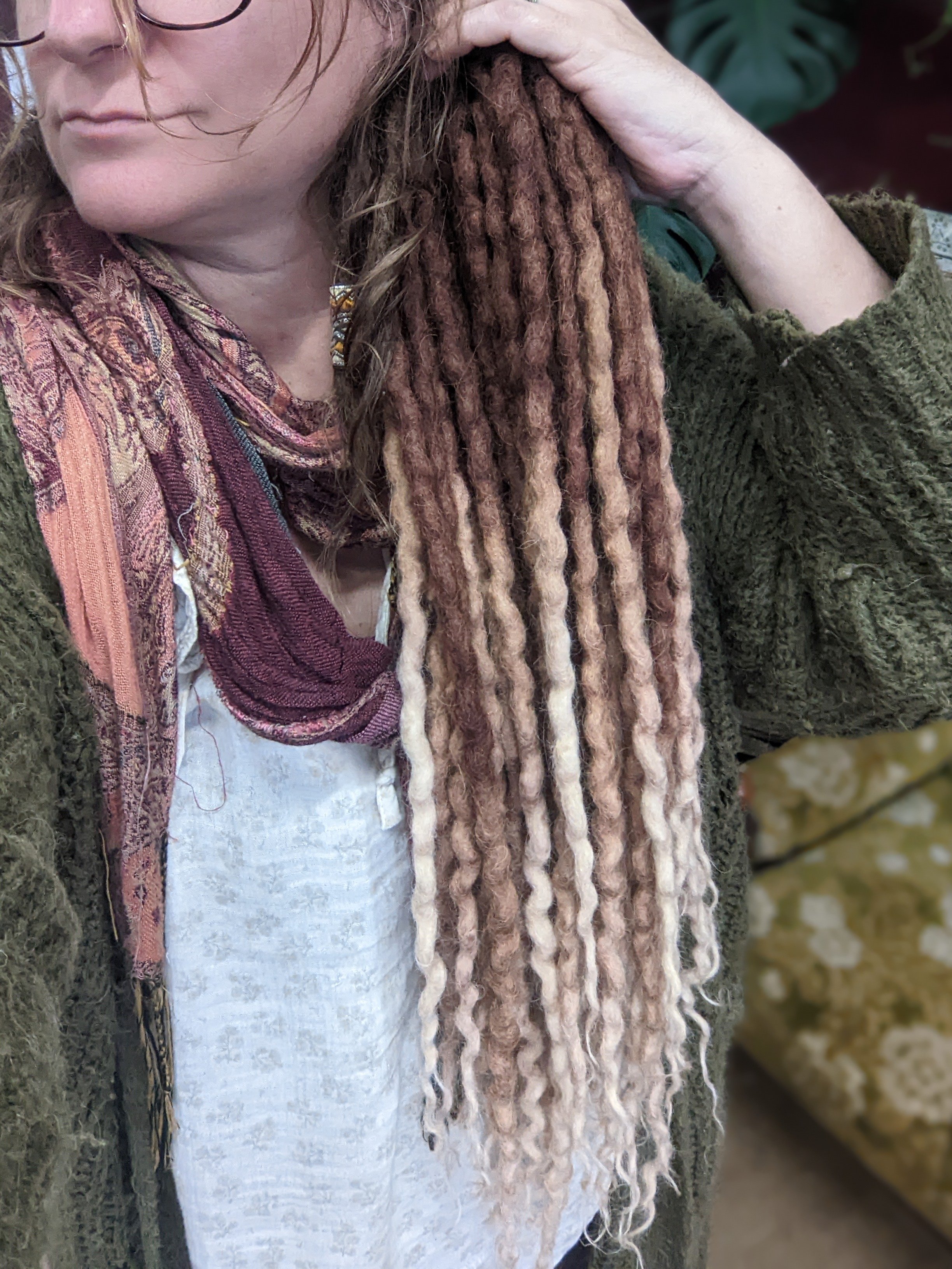 Wool Long Dreadlocks — Black Cockatoo Dreadlocks Wool Long Dreadlocks — Black Cockatoo Dreadlocks
