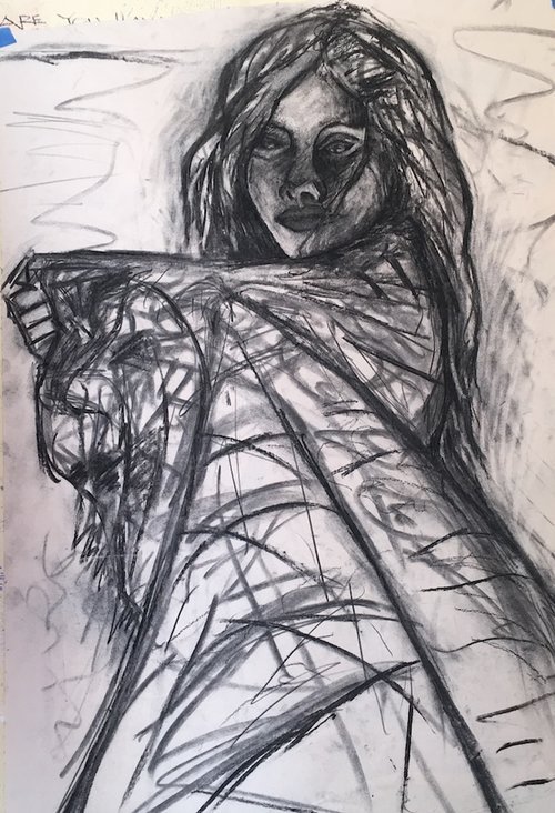 Study for Shaizam painting