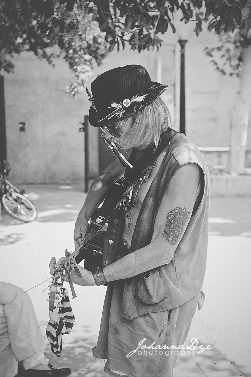 Street Musician Bisbee Arizona - Photographer in Fayetteville NC