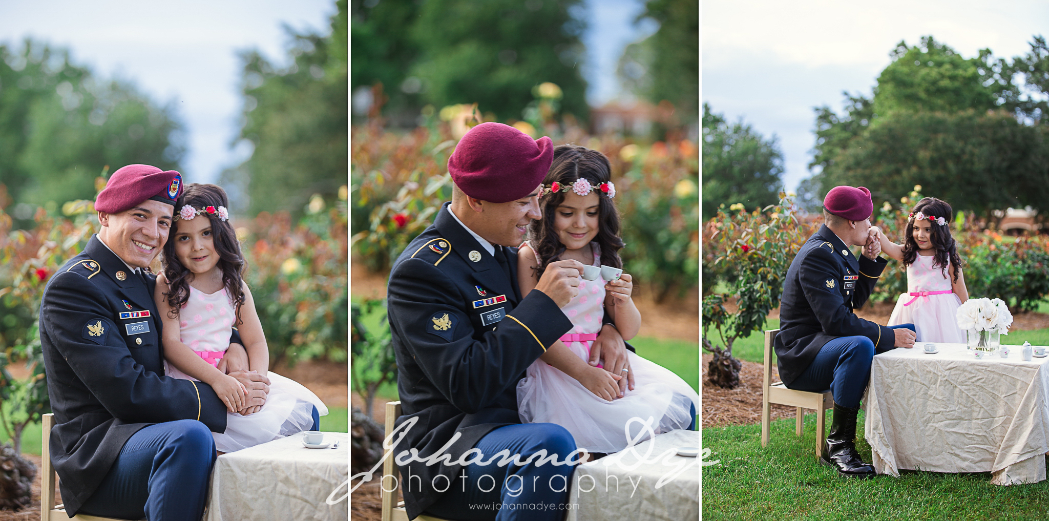 FTCC Rose Garden Military Photography