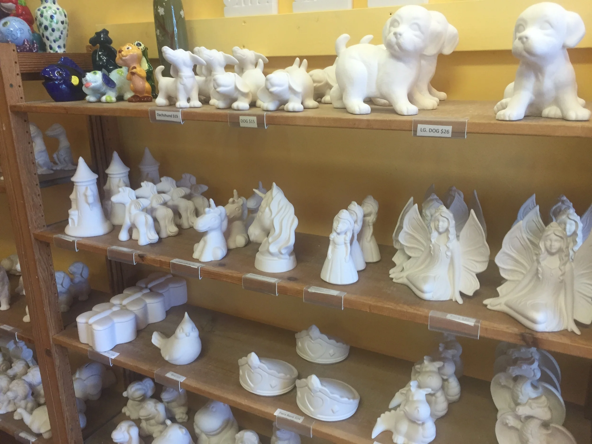 Just Claying around is a Date Night Idea in Fayetteville, North Carolina