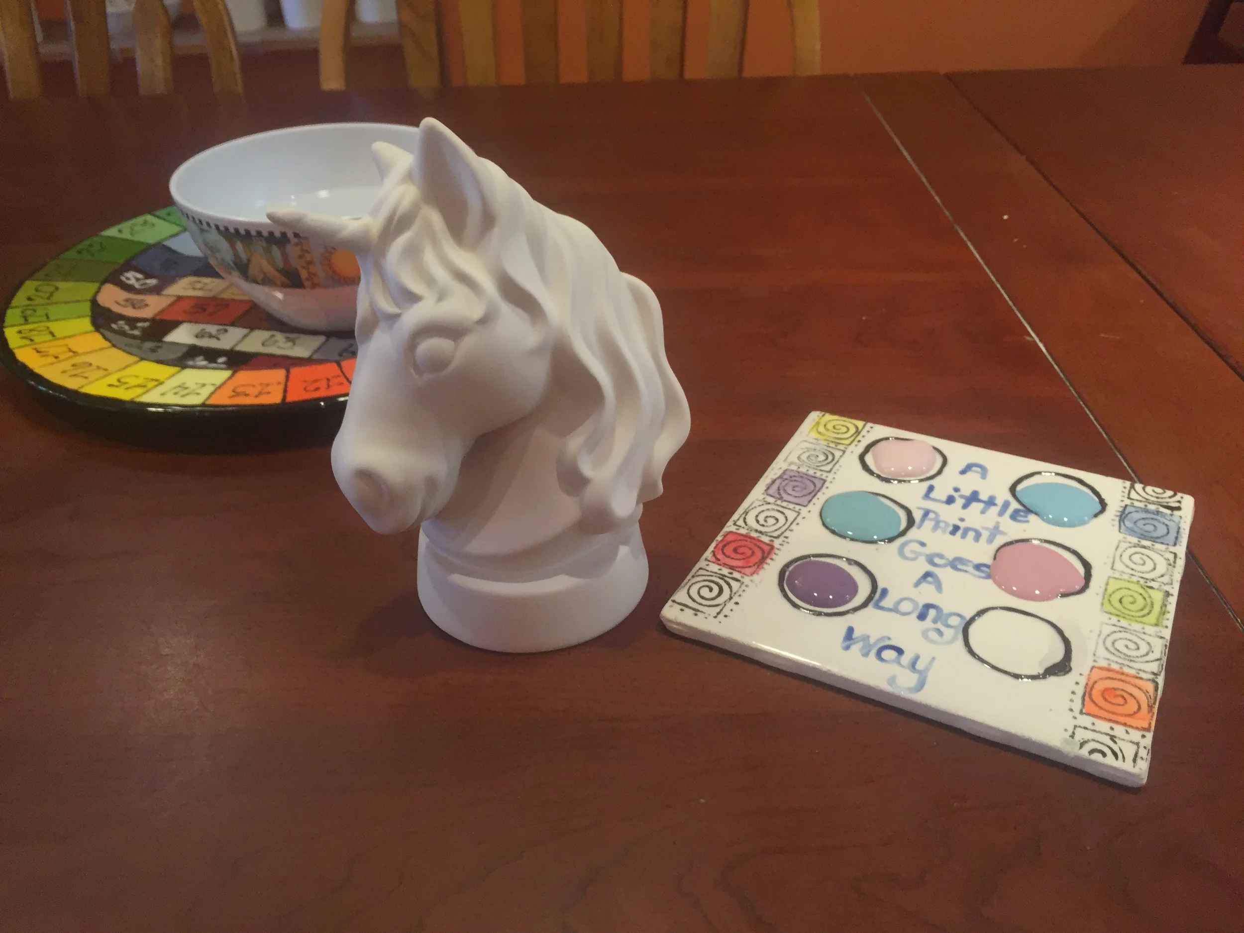 The Figurine I chose at my date at just clayin around