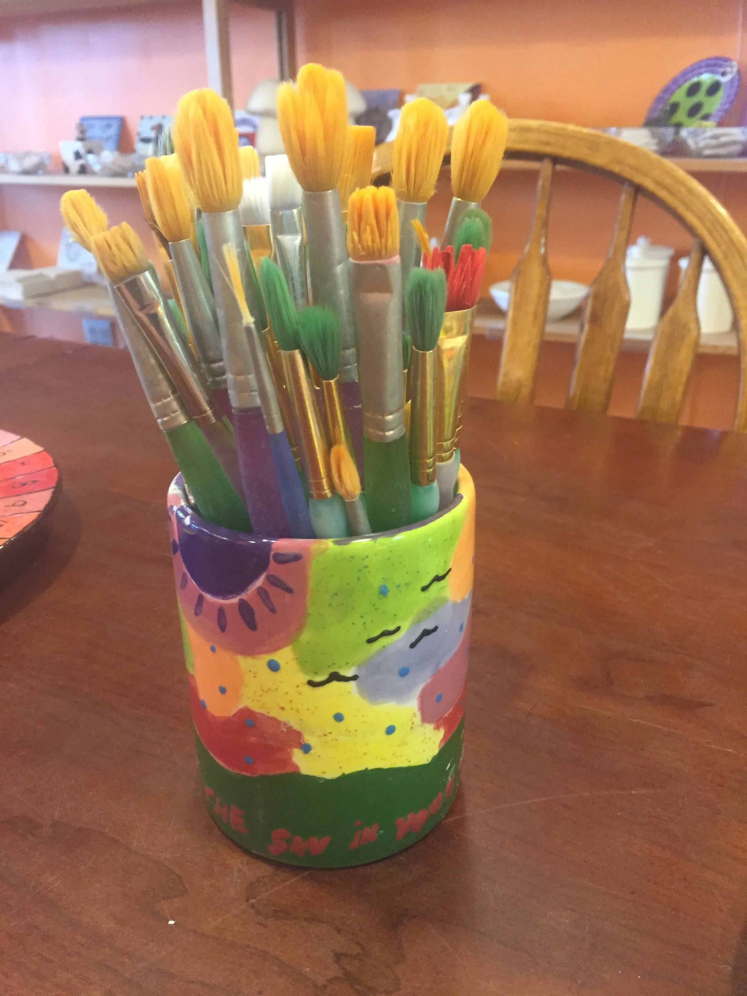 Our Date Night at Just Claying Around