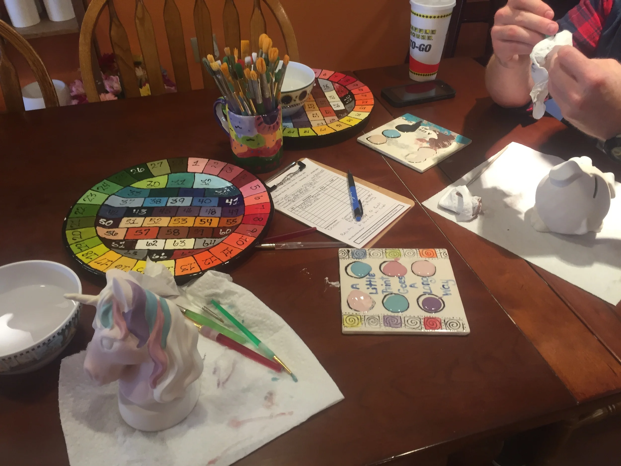 Just-clayin-around-date-idea-fayetteville