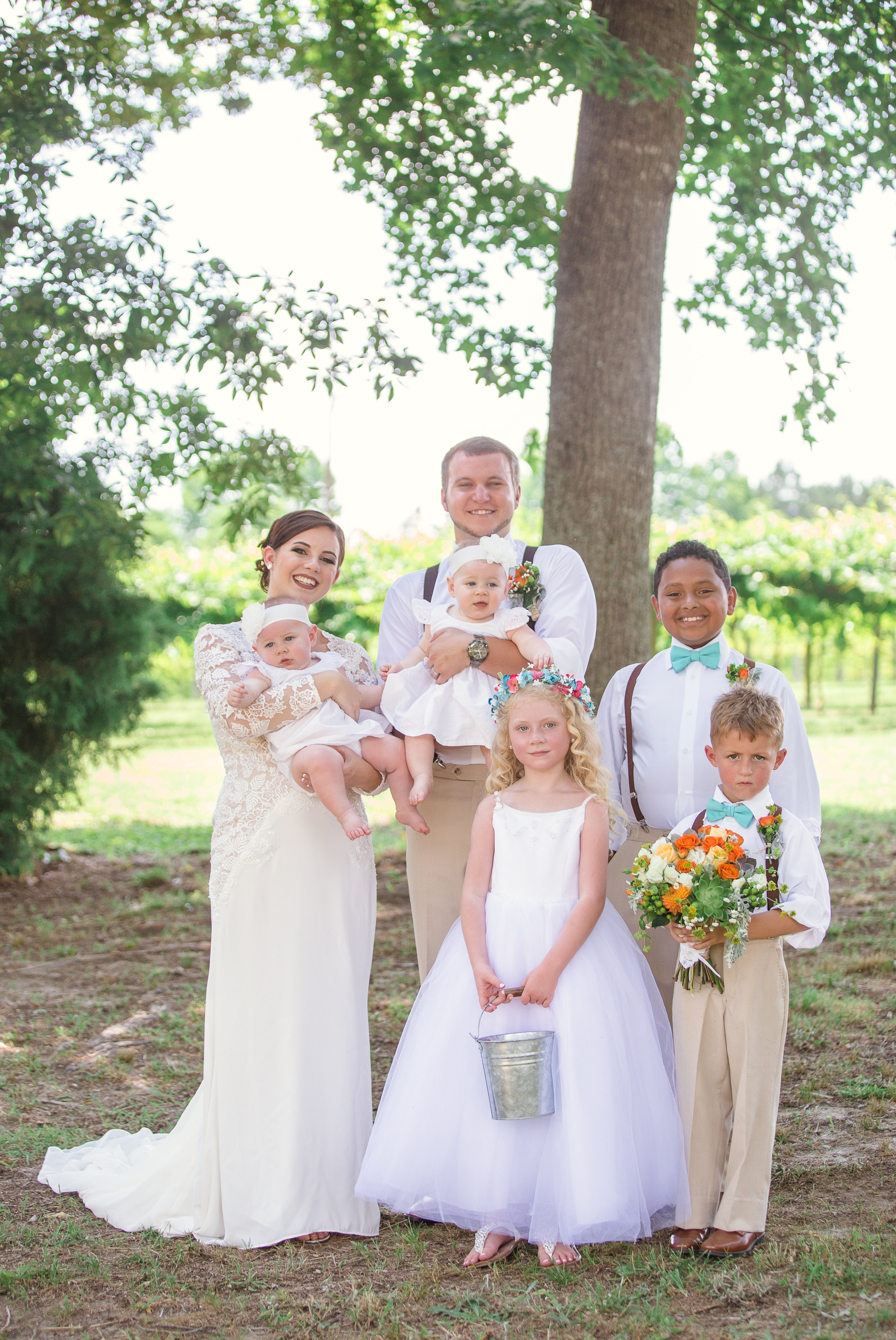 Gregory Vineyard Wedding Photographer in Fayetteville, North Carolina