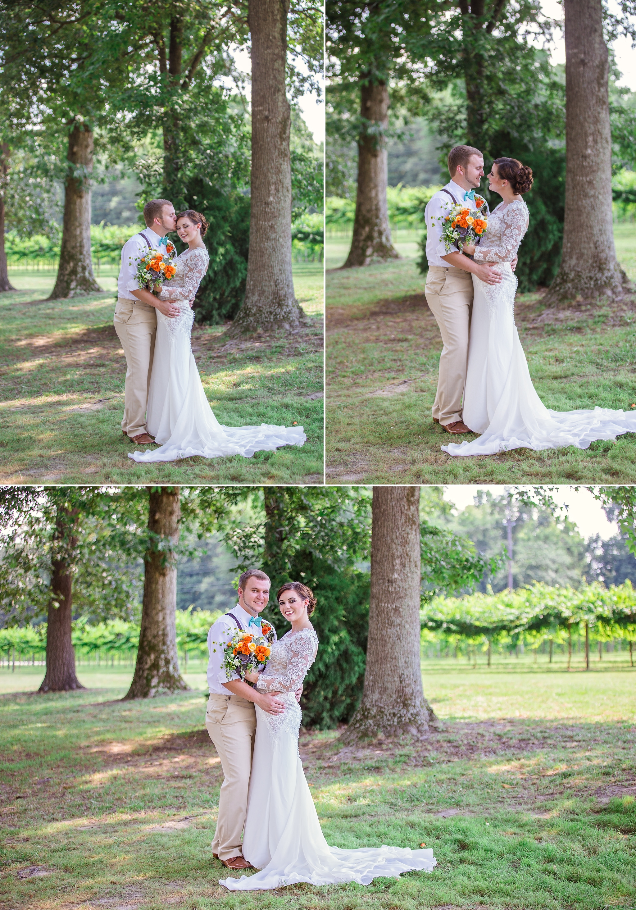 Gregory Vineyard Wedding Photographer in Fayetteville, North Carolina