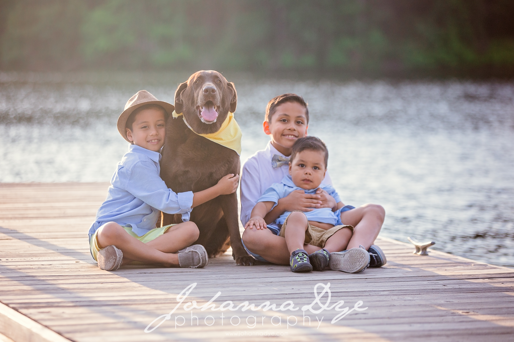 Family Photography at Lake Rim Park in Fayetteville, North Carolina