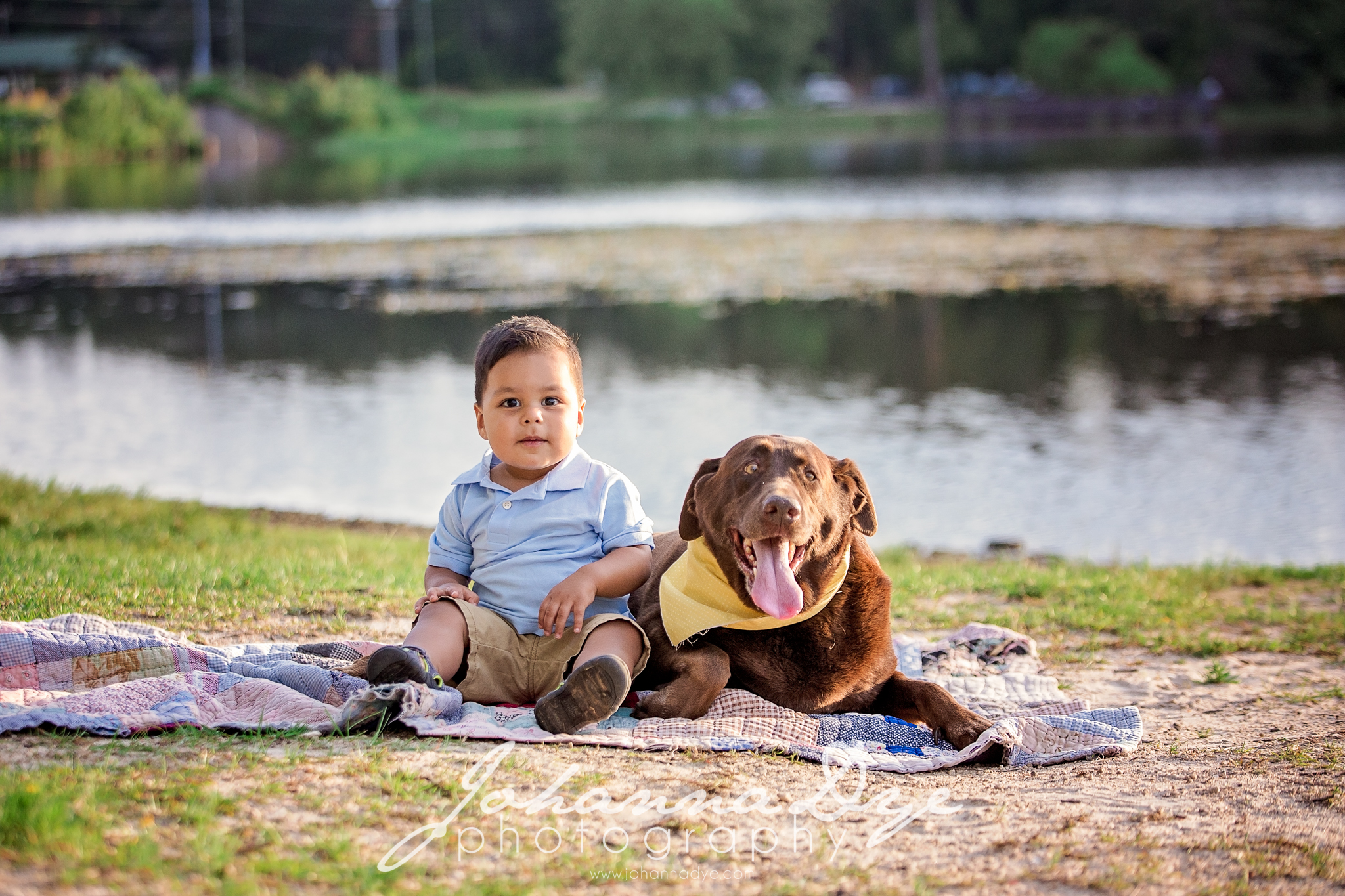 Family Photography at Lake Rim Park in Fayetteville, North Carolina