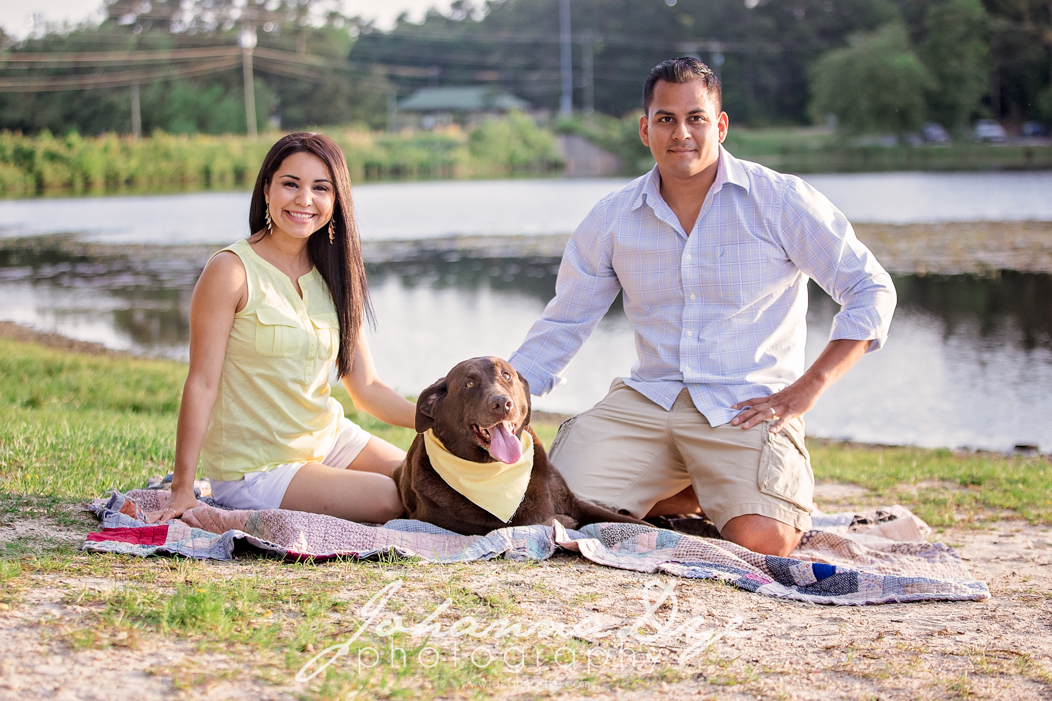 Family Photography at Lake Rim Park in Fayetteville, North Carolina