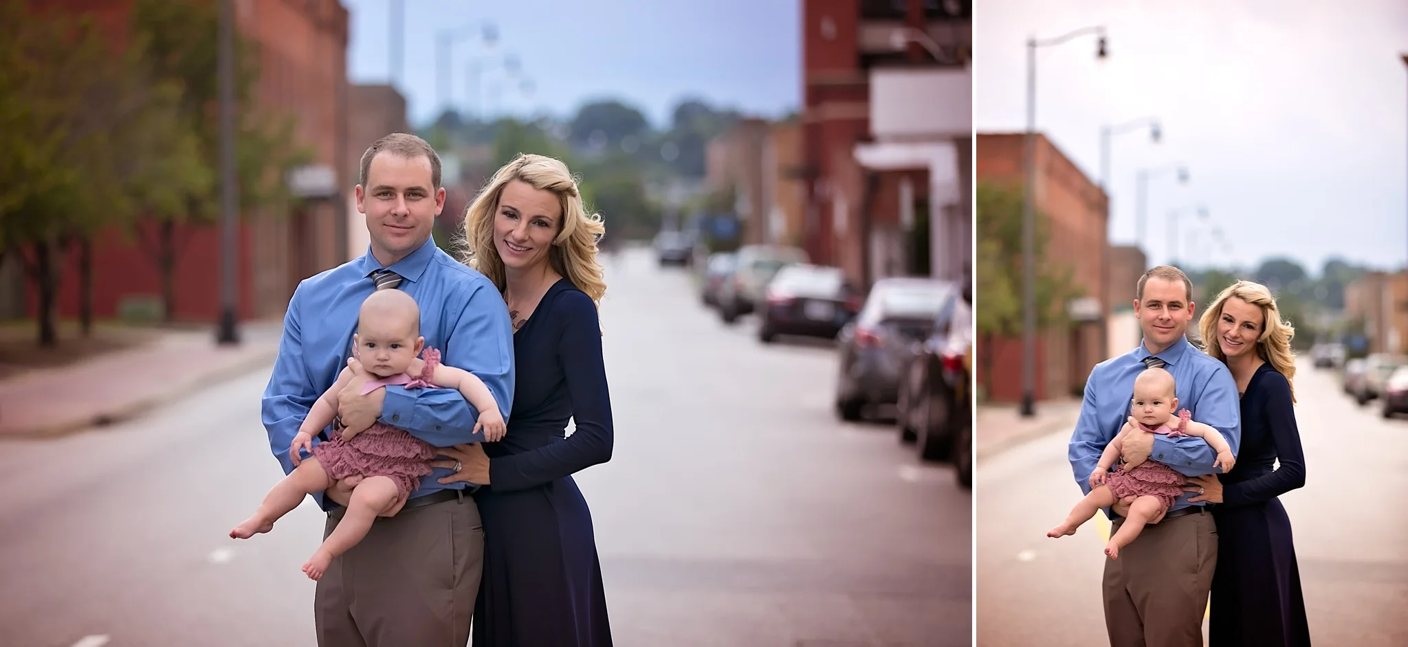 Family Photography in Downtown Fayetteville, North Carolina