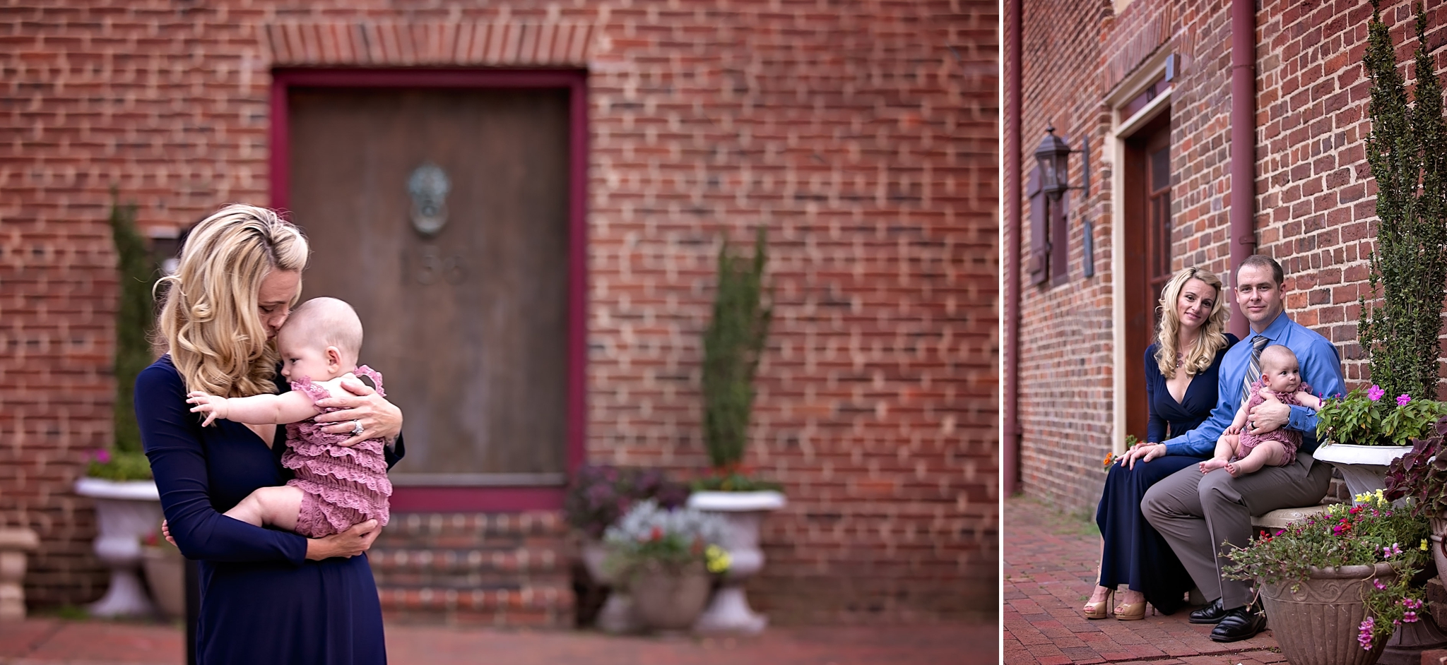 Family Photography in Downtown Fayetteville, North Carolina