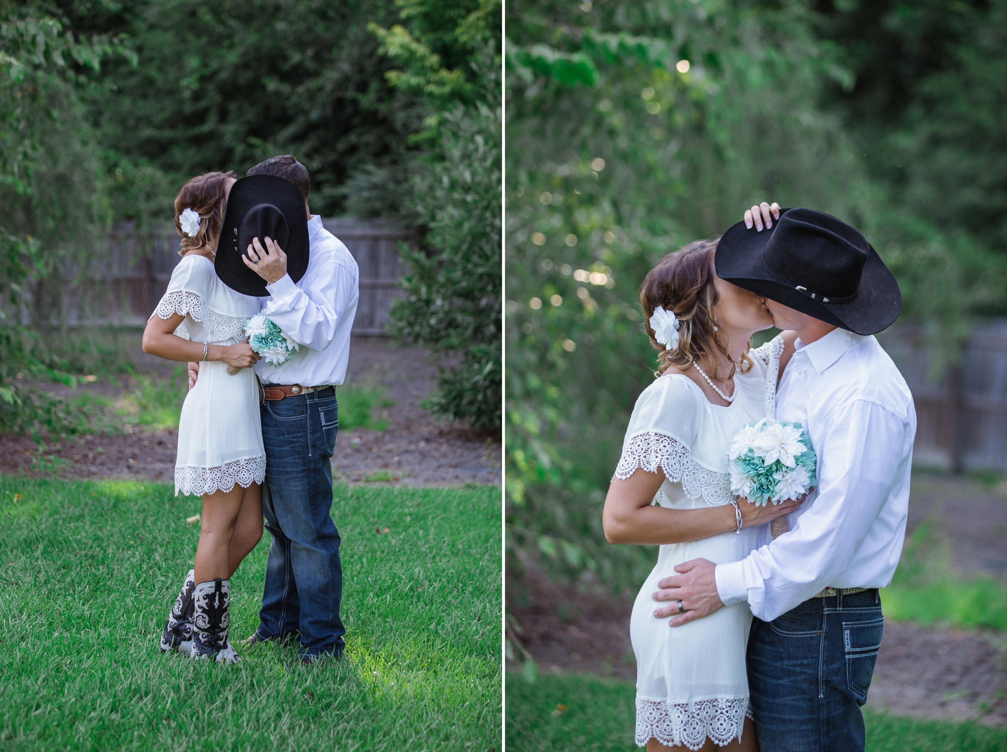 Southern Country Backyard Elopement - Fayetteville North Carolina Wedding Photographer - Johanna Dye Photography