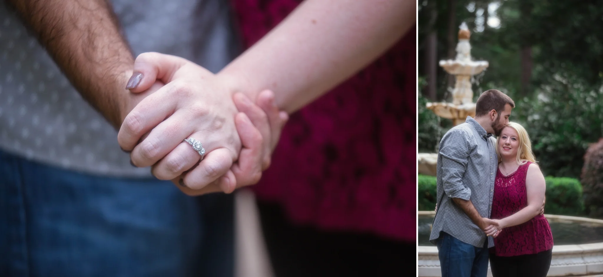 Engagement Photography at the Weymouth Center in Southern Pines North Carolina