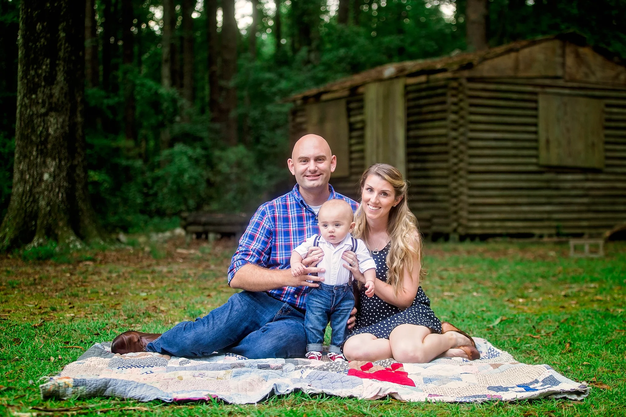Family Photography at Clark Park in Fayetteville, North Carolina