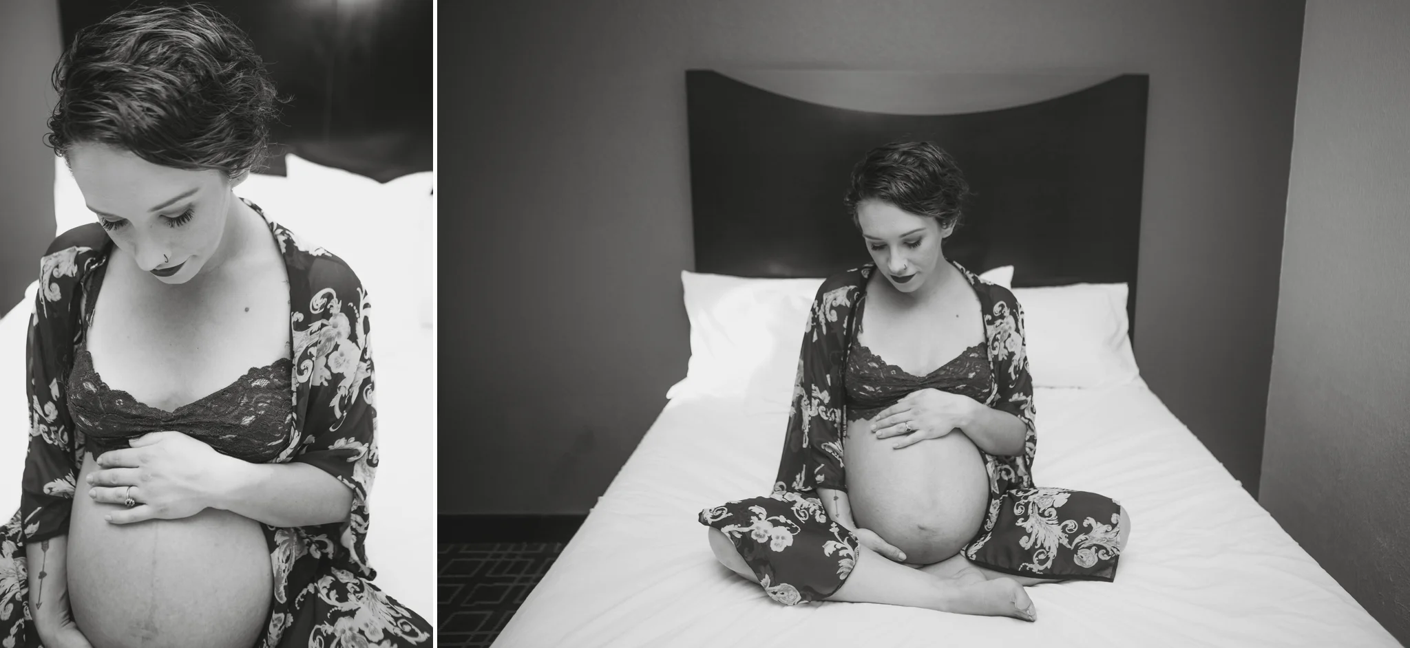 Maternity Boudoir Photography in Fayetteville, North Carolina