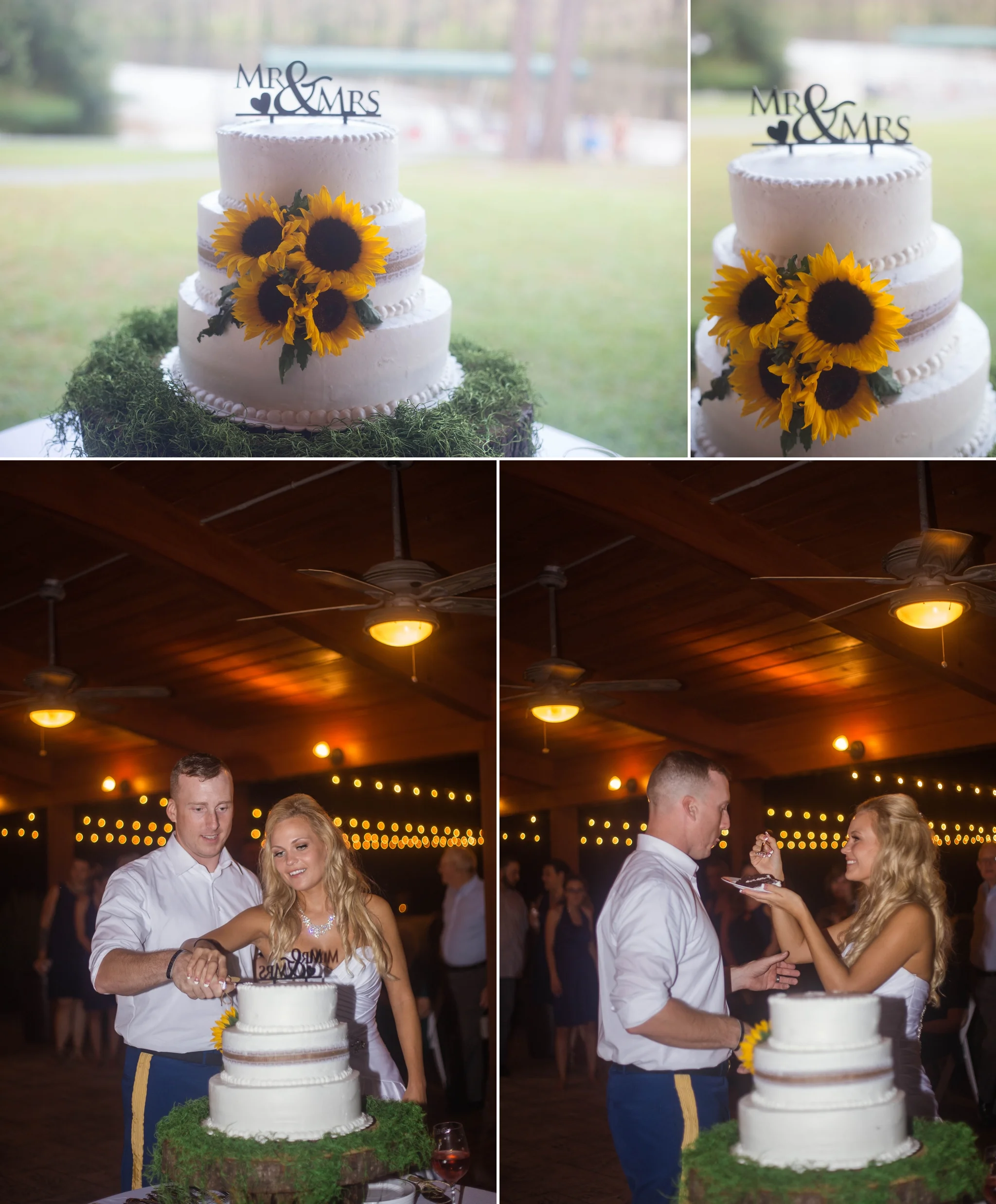 Wedding at King Fisher Society in laurel Hill north carolina