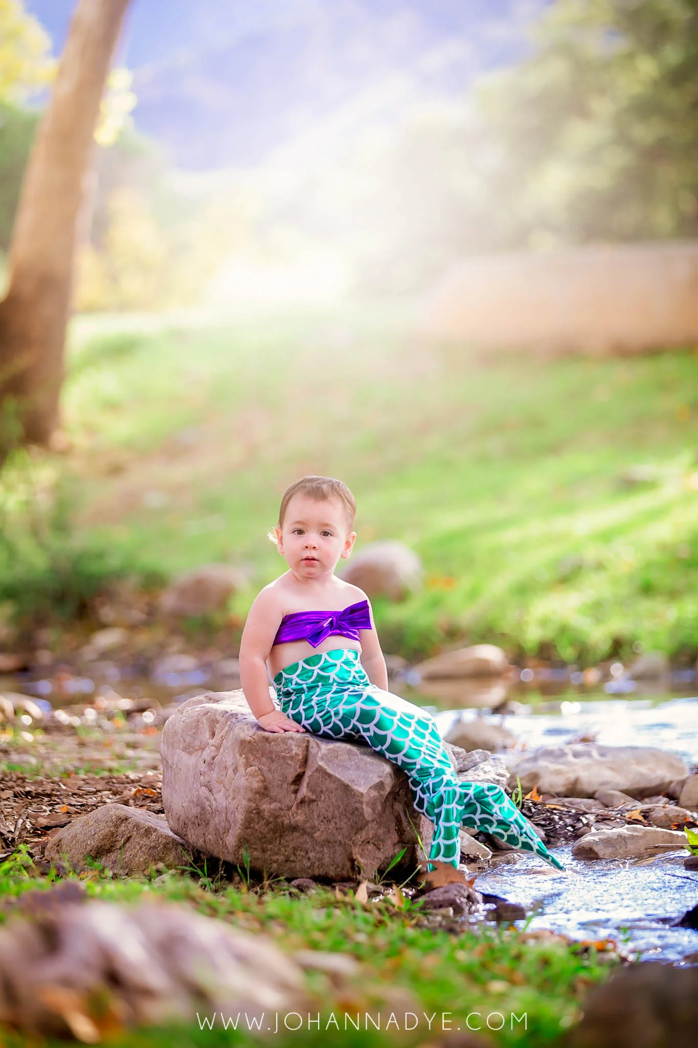 Mermaid Photography for Children in Fayetteville, North Carolina