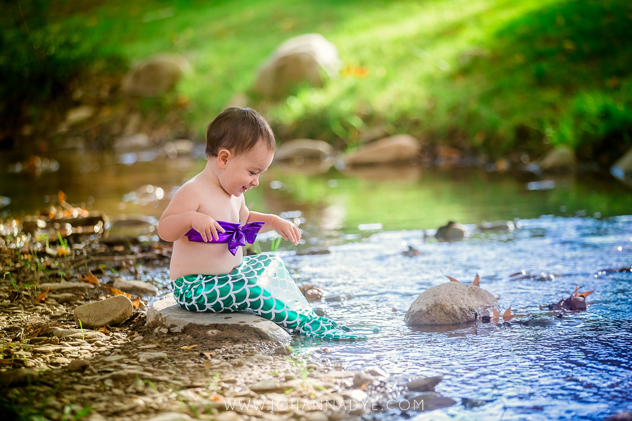 Mermaid Photography for Children in Fayetteville, North Carolina