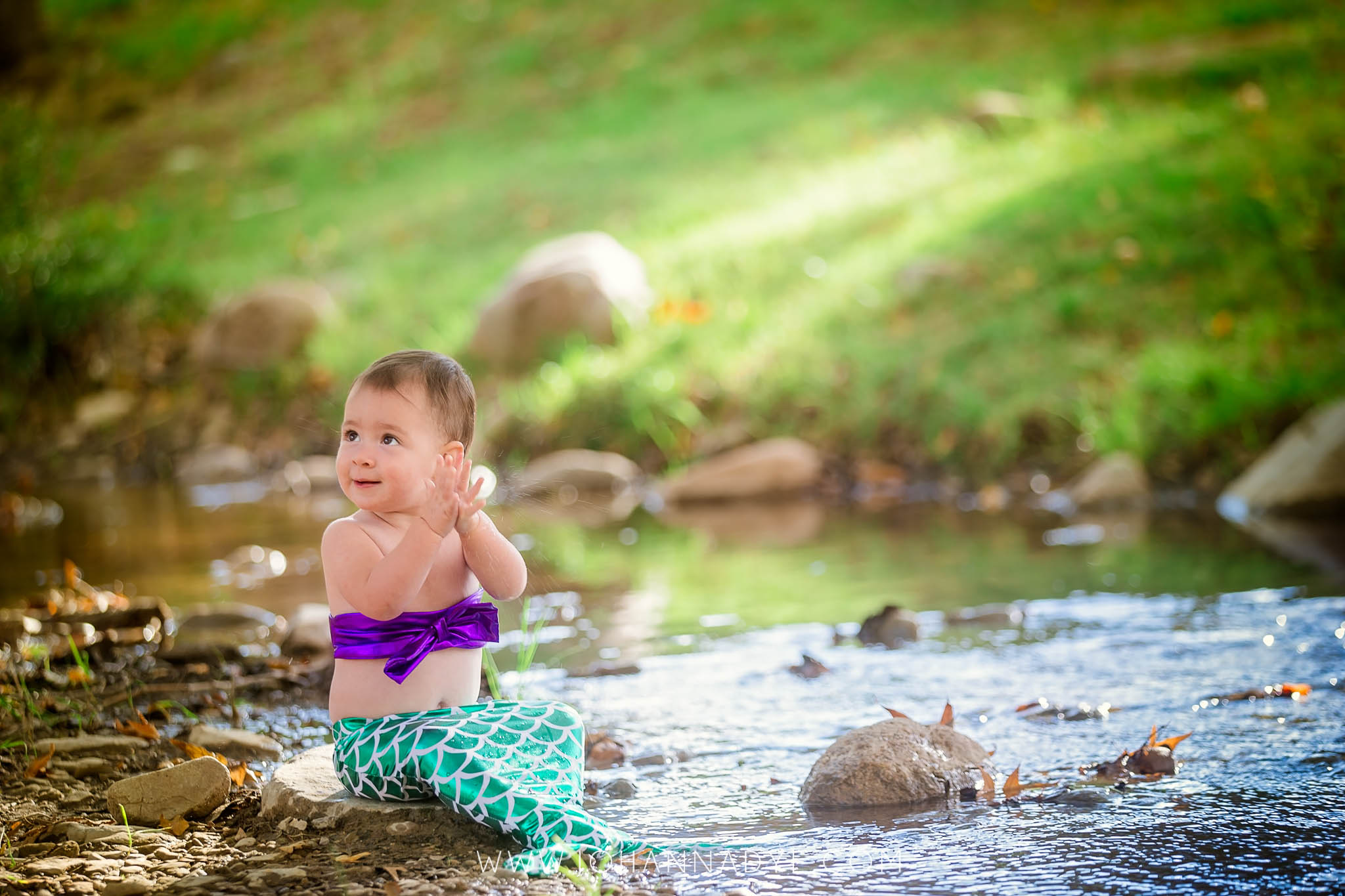Mermaid Photography for Children in Fayetteville, North Carolina