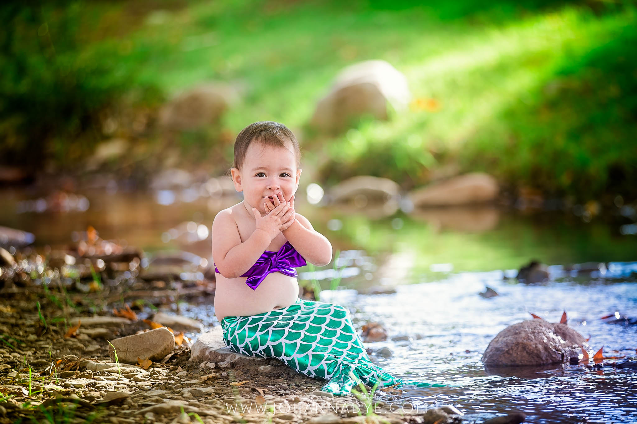 Mermaid Photography for Children in Fayetteville, North Carolina