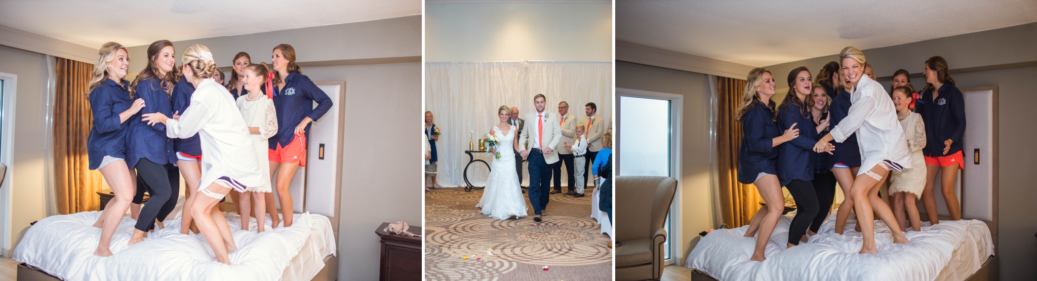 Wedding Photography at the Sheraton Hotel in Downtown Raleigh North carolina