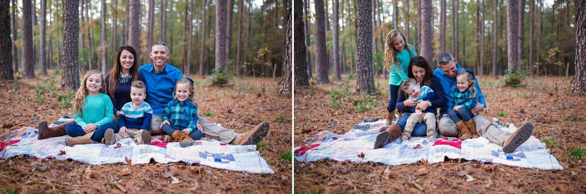 Family Photography at Clark Park in Fayetteville North Carolina