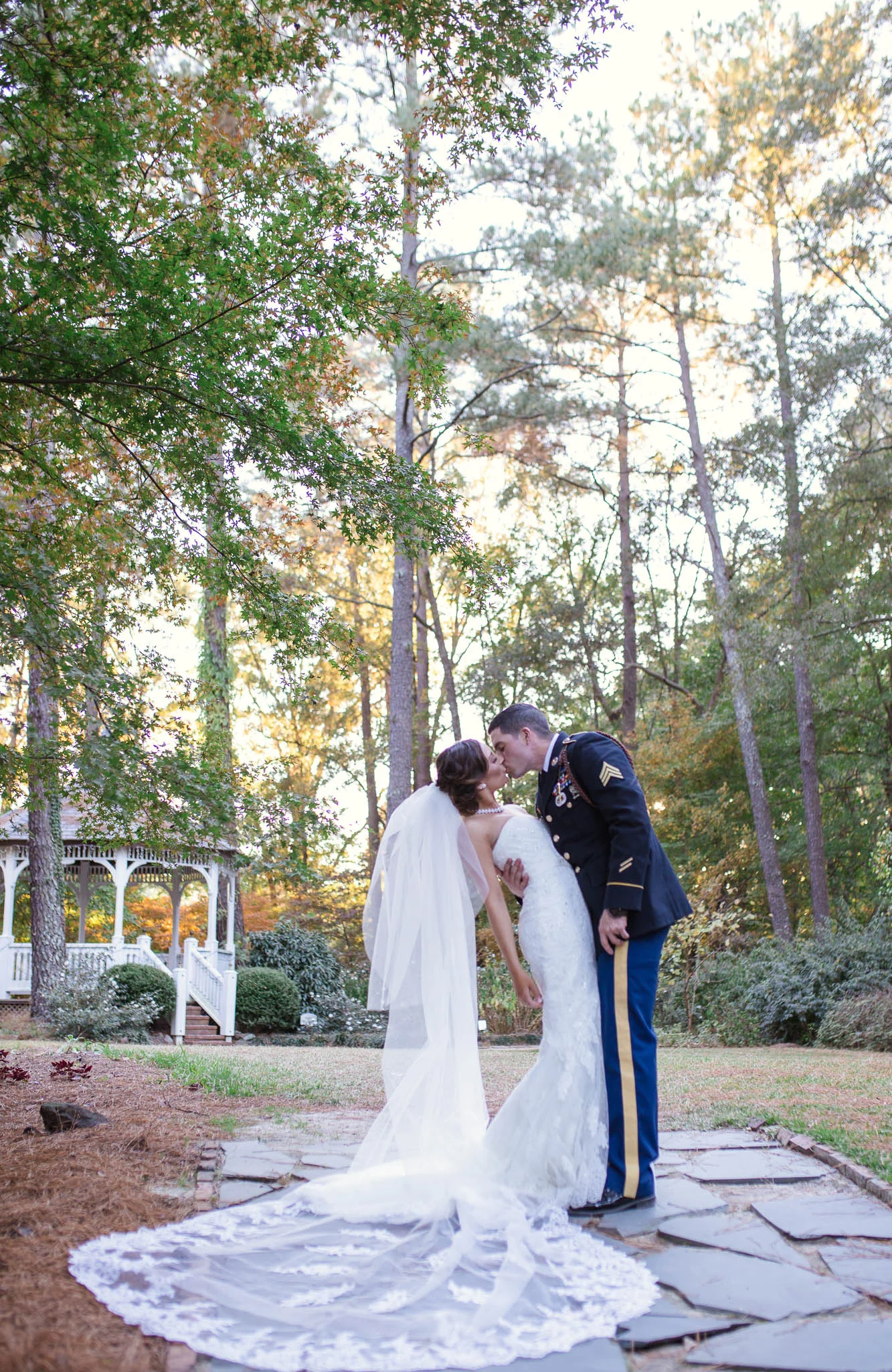 Fayetteville North Carolina Wedding Photographer - Wedding at Cape Fear Botanical Garden 