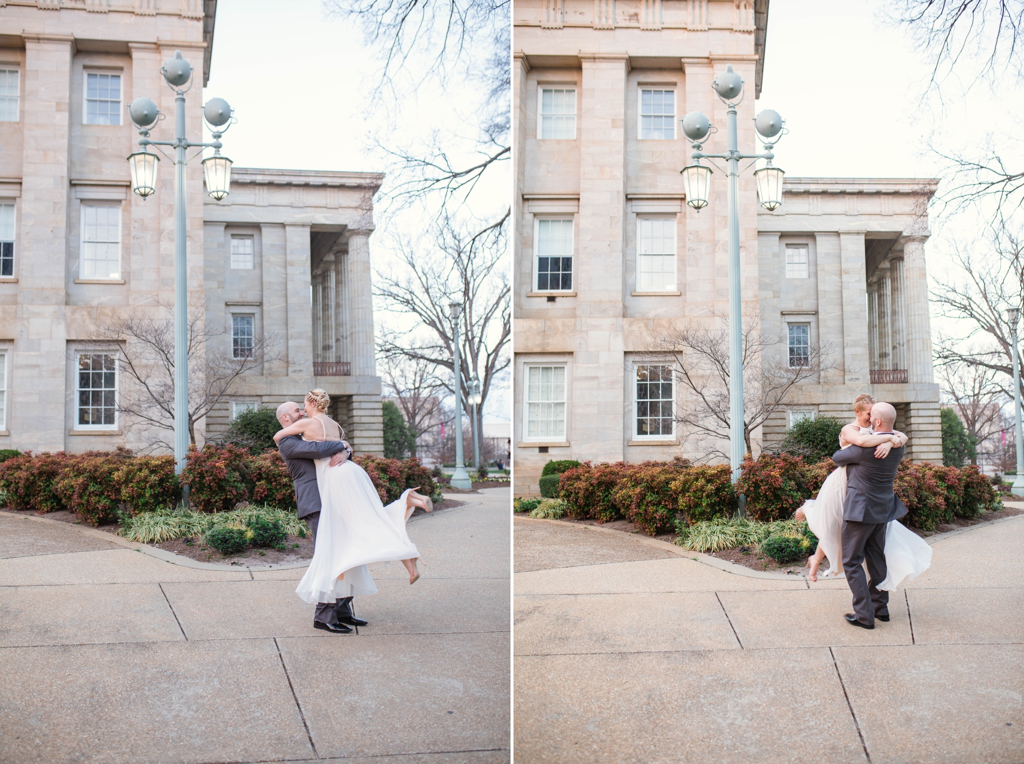 Downtown Raleigh Engagement Photography Session - North Carolina Wedding Photographer