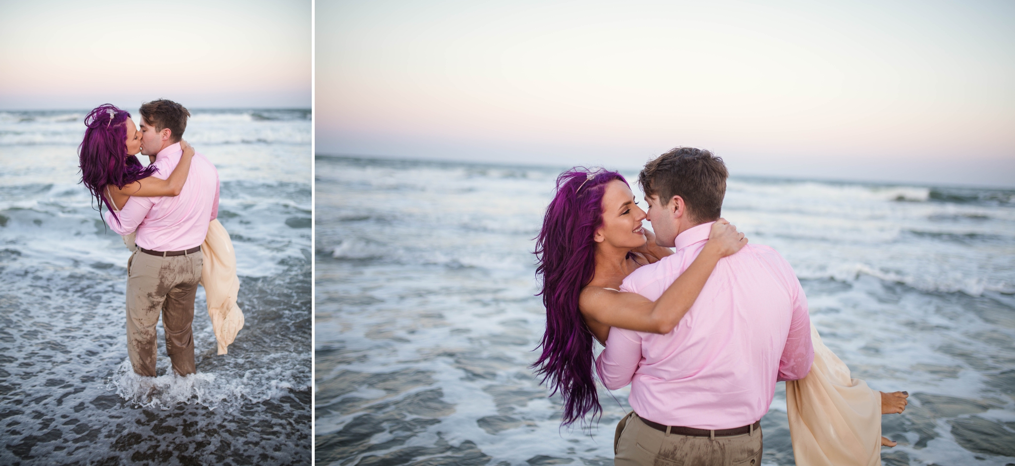 Kure Beach Wilmington North Carolina Wedding Photography - Mermaid inspired - Johanna Dye