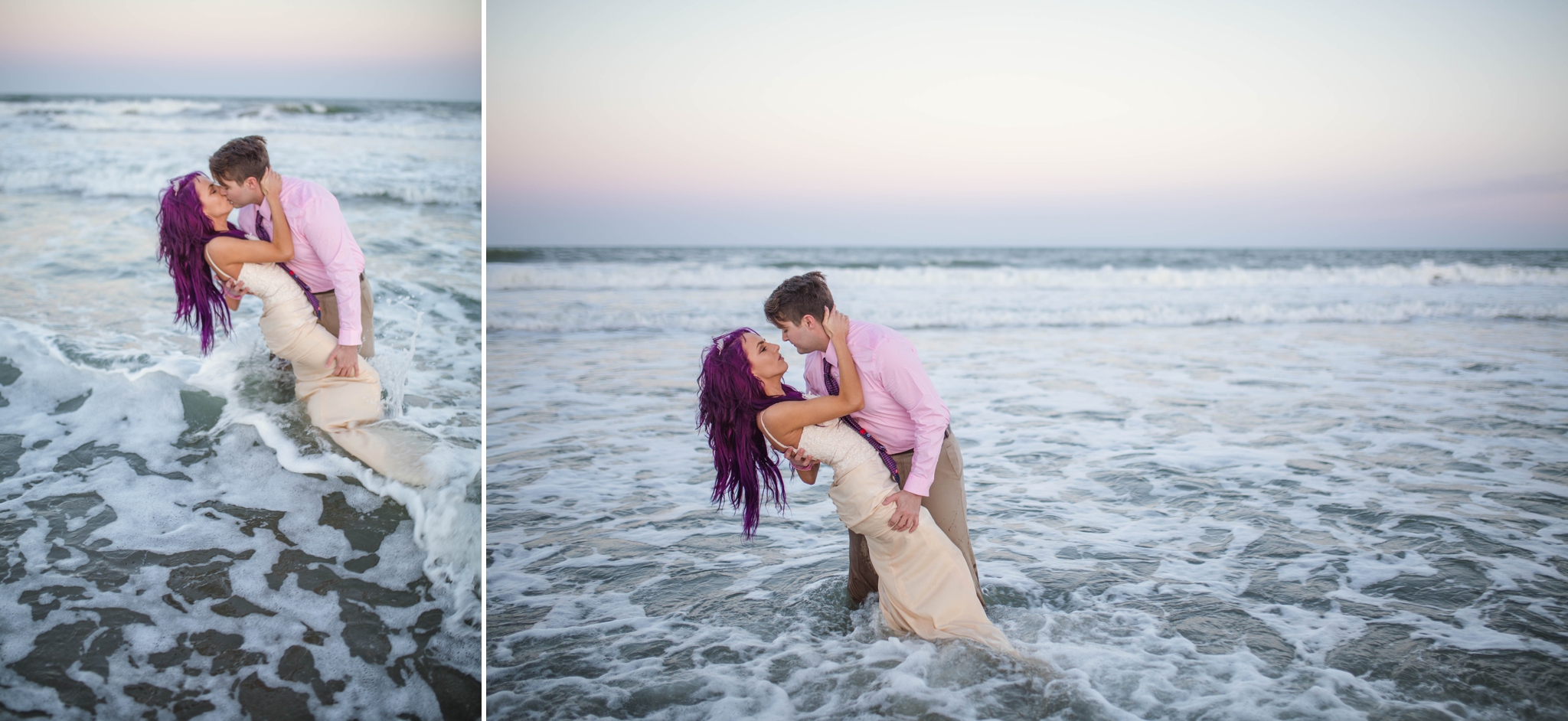 Kure Beach Wilmington North Carolina Wedding Photography - Mermaid inspired - Johanna Dye