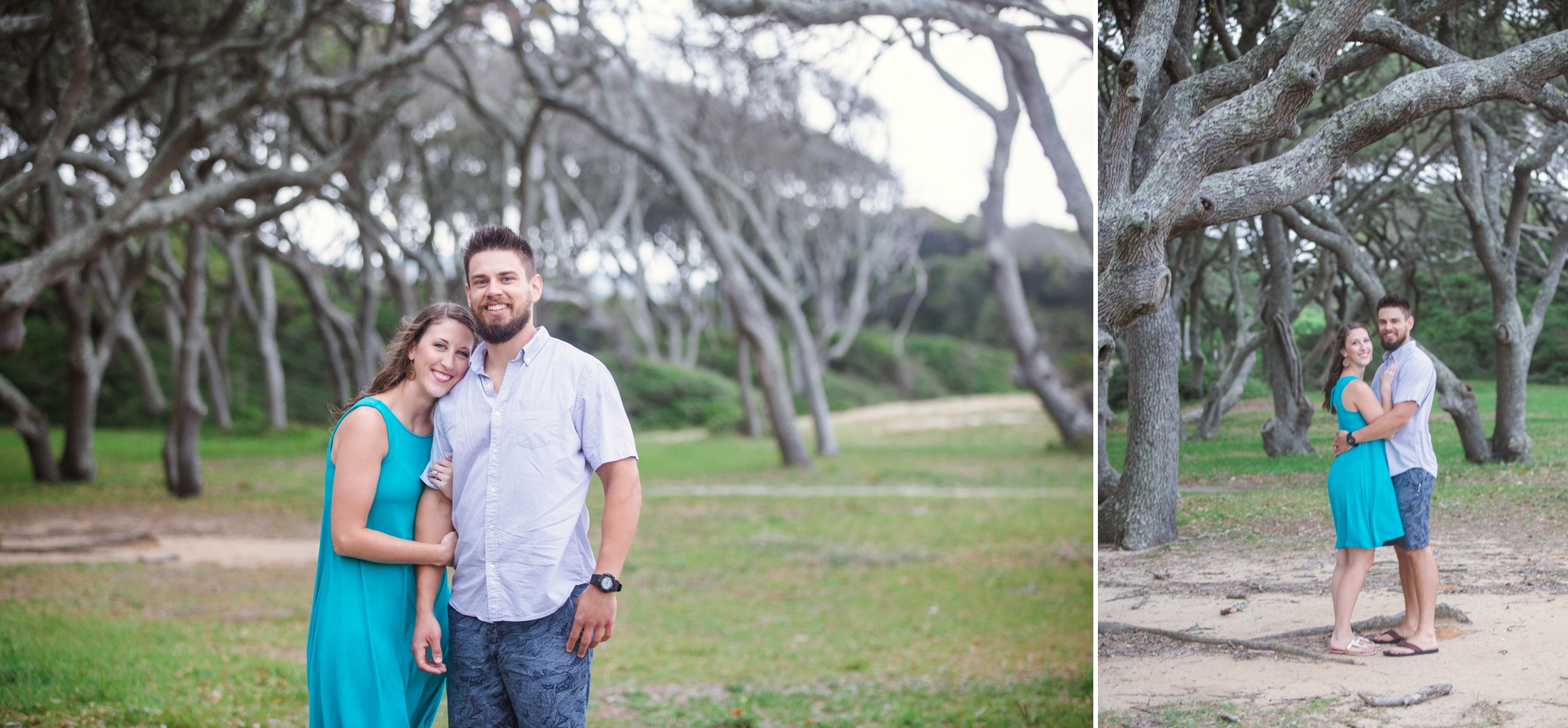 Fort Fisher NC Beach Photography Session - Wilmington North Carolina Engagement Photographer