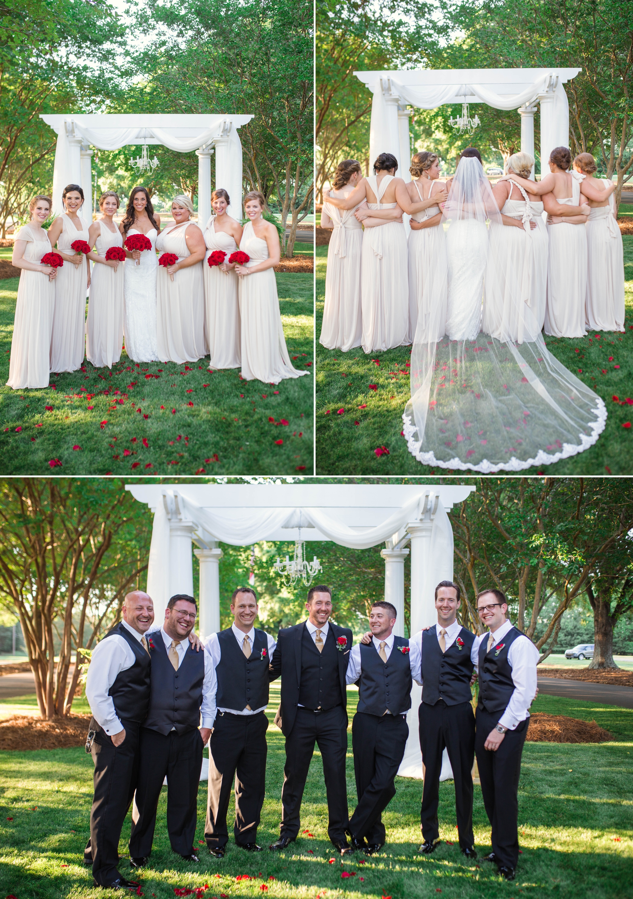 Wedding Photography at the Cabarrus Country Club in Concord NC - Charlotte North Carolina Photographer